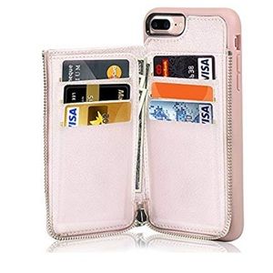 iPhone 8 Plus Leather Case by LAMEEKU (EUC)